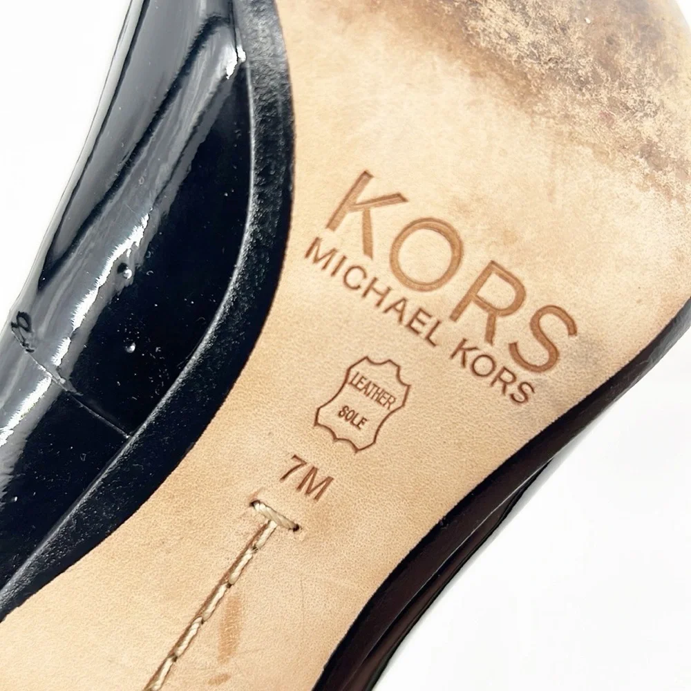 Kors Patent Leather Pumps Black size 7